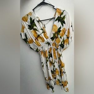 BLUE ISLAND beach cover up dress.